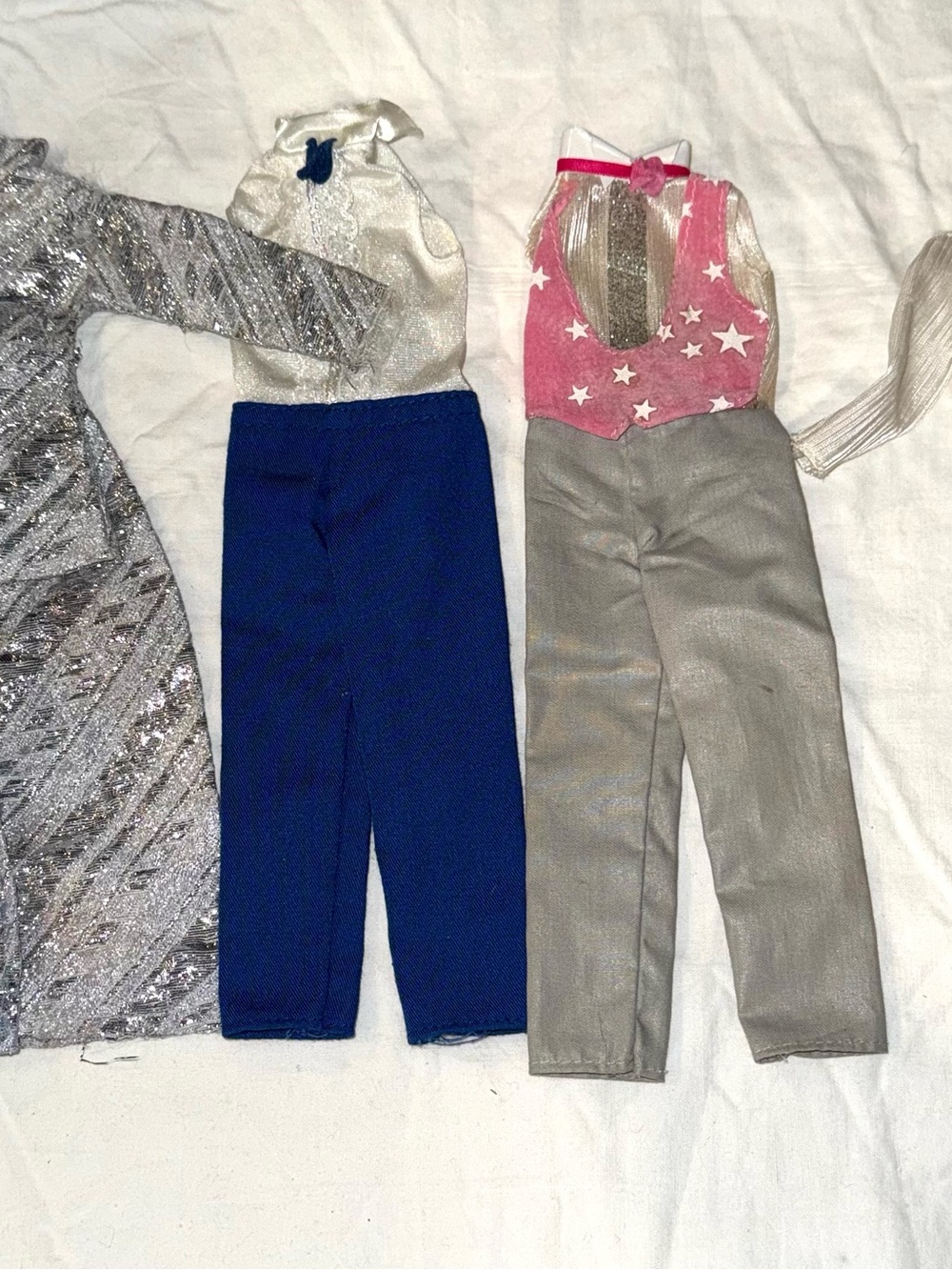 Vintage Ken Doll suits dress outfits 1980s